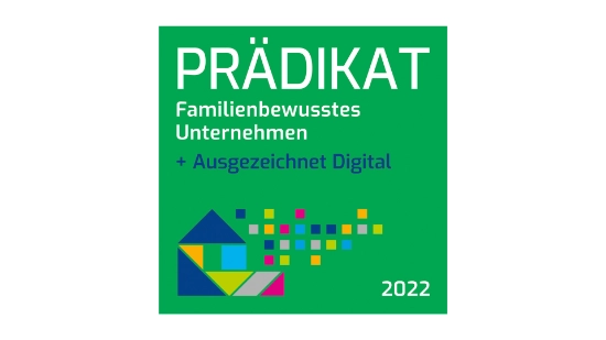 Image of the "Family-conscious company" seal