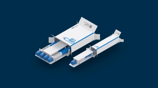 The slim tray design as multi-pen and single-pen configuration.