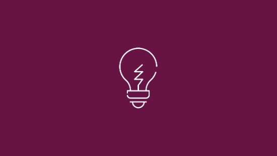 White dashboard icon with charts on a berry‑colored background symbolizing materiality assessment.