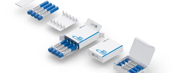 Pen Deltatray Carton without package insert 